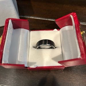 NWOT Men’s Cobalt Chrome Wedding Ring